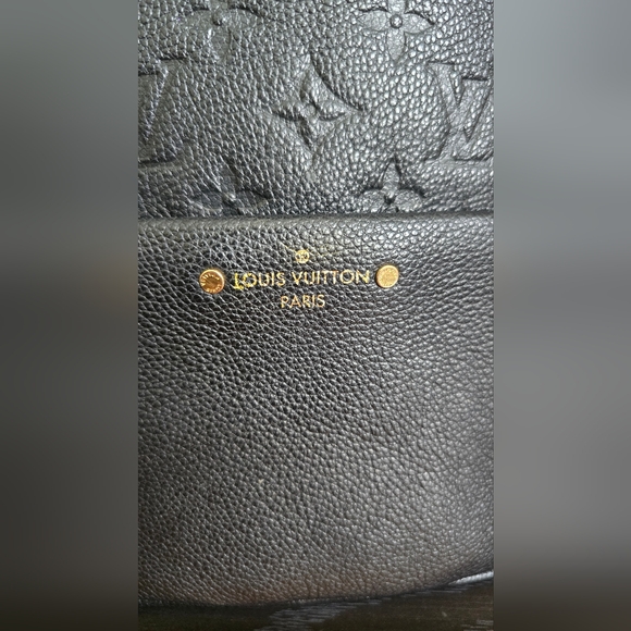Louis Vuitton Sorbonne Monogram Empreinte Leather Backpack Black Noir main image 14